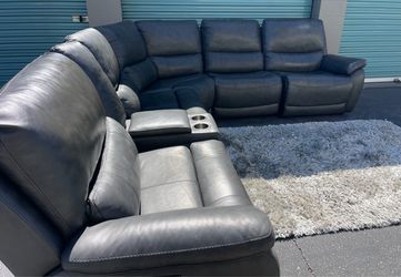 Costco wylder leather sectional