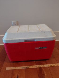 Coleman Polylite Cooler Red