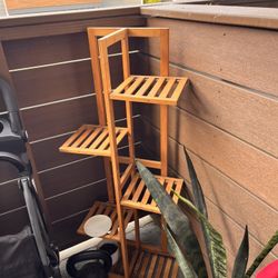 Plant Stand / Monestera W Pot Read Description