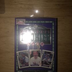 Rookie Baseball Playing Cards 