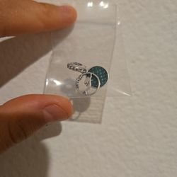 Pandora disney, sterling silver plated, the little mermaid pendant charm