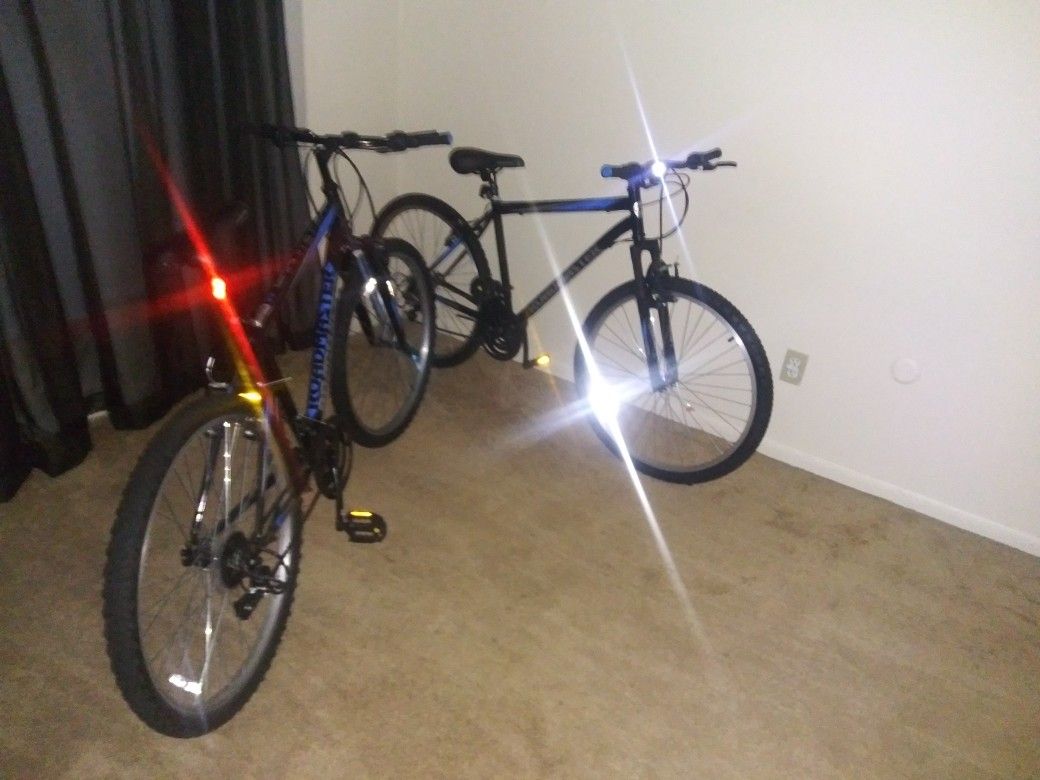 2 Mountain bikes