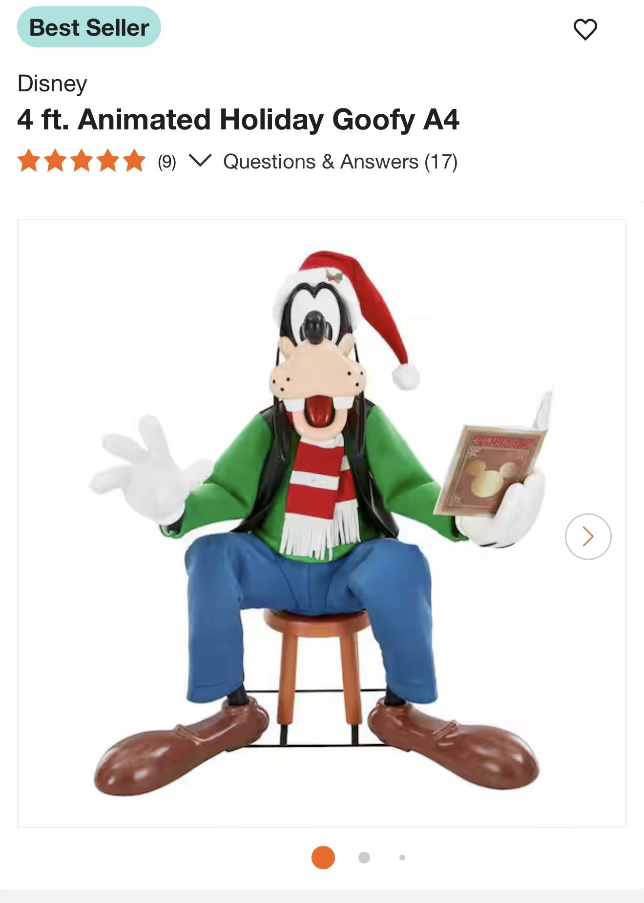 Goofy Animatronics Holiday