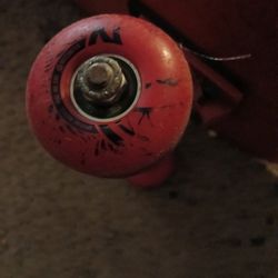 Red Skateboard 
