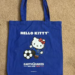 Hello Kitty Earthquake Tote Bag