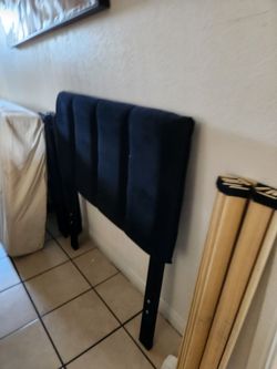 Twinning size bed frame and matress