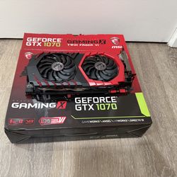 1070 MSI GPU