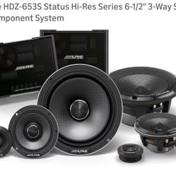 Alpine HDZ-653S Status Hi-Res Series System