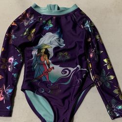 Disney Store Maya toddler girls size 2 long sleeve swimsuit 