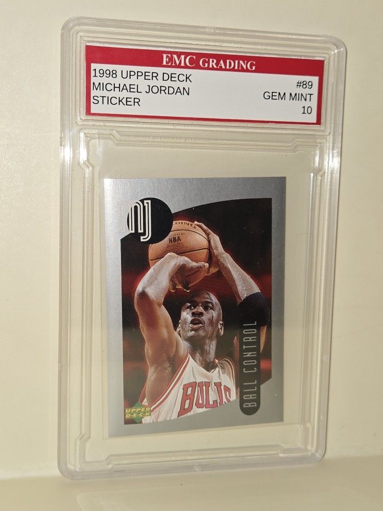 1998 UPPER DECK MICHAEL JORDAN STICKER
