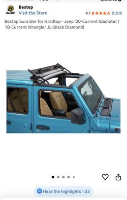 Sunrider Top For Jeep Jl
