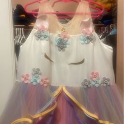Unicorn costume princess birthday