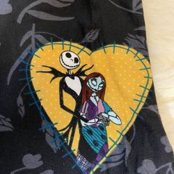 LulaRoe Disney Tween Legging Jack & Sally Nbc 