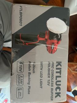 Pulidoras Inalámbrica KITLUCK 12V Pro - Kit Completo de 27 Piezas