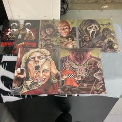 Art Work Horror Movie Themed 