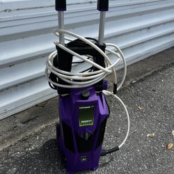 Earthwise 1600 PSI Electric Pressure Washer! Turns on but needs hose! 