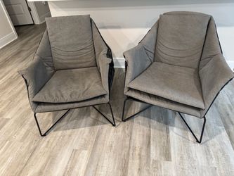 Wire Arm Chairs