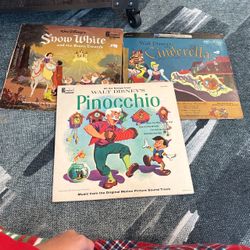 Disneyland Records- set of 3
