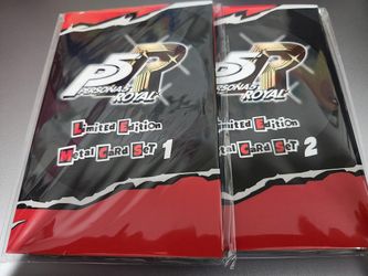 SDCC 2024 UDON Persona 5 Metal Cards