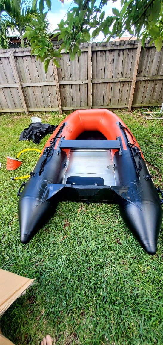 ALEKO Inflatable Boats Heavy Duty Raft Fishing Boat Dinghy

