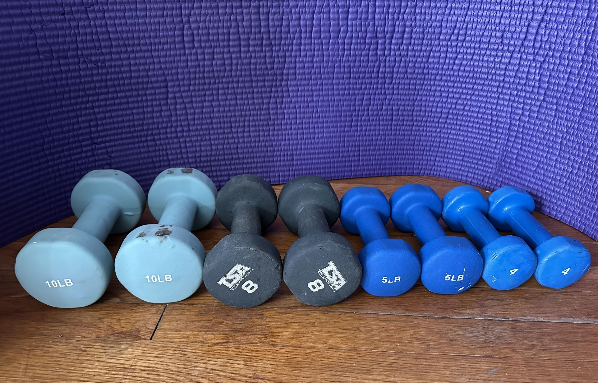Assortment Of Dumbbell Sets - All For Only $30 