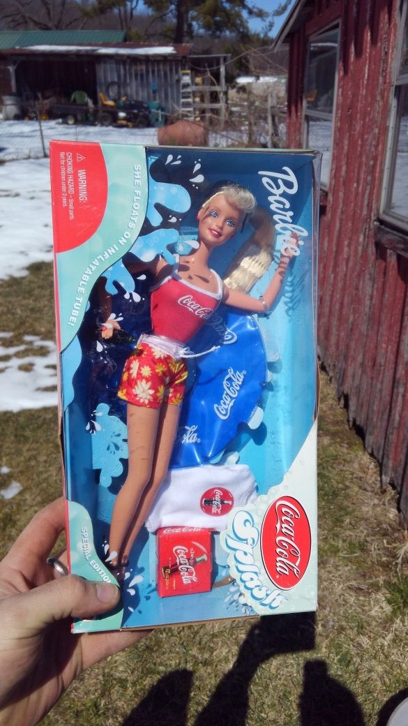 Coca cola splash Barbie