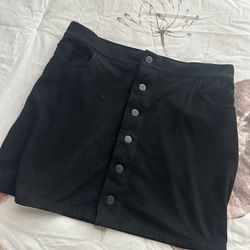 Express black short Skirt