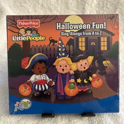 Vtg Fisher-Price Halloween Fun! Sing-Alongs From A-Z Little People CD