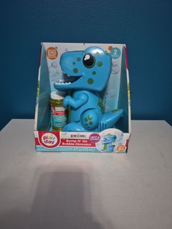Play Day Bump N' Go Bubble Dinosaur Toy