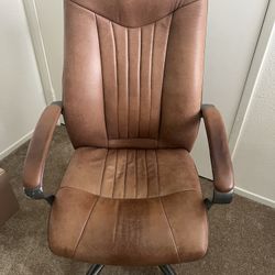 Office Chair, Solid Large Leather 