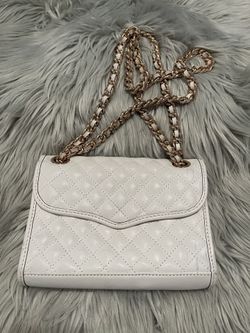 Rebecca Minkoff Cross Body Bag White Color