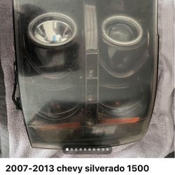 2007-2013 Chevy Silverado Black Out Headlights