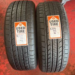 2 Semi New Milestar 205 55 16