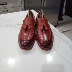 Moccasin Men Shoes Pampille Brown Size 10 ,5