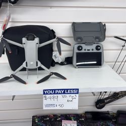 DJI Mini3 Pro Drone W/ Charger And 3 Batteries