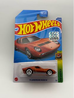 Hot wheels Lamborghini miura STH