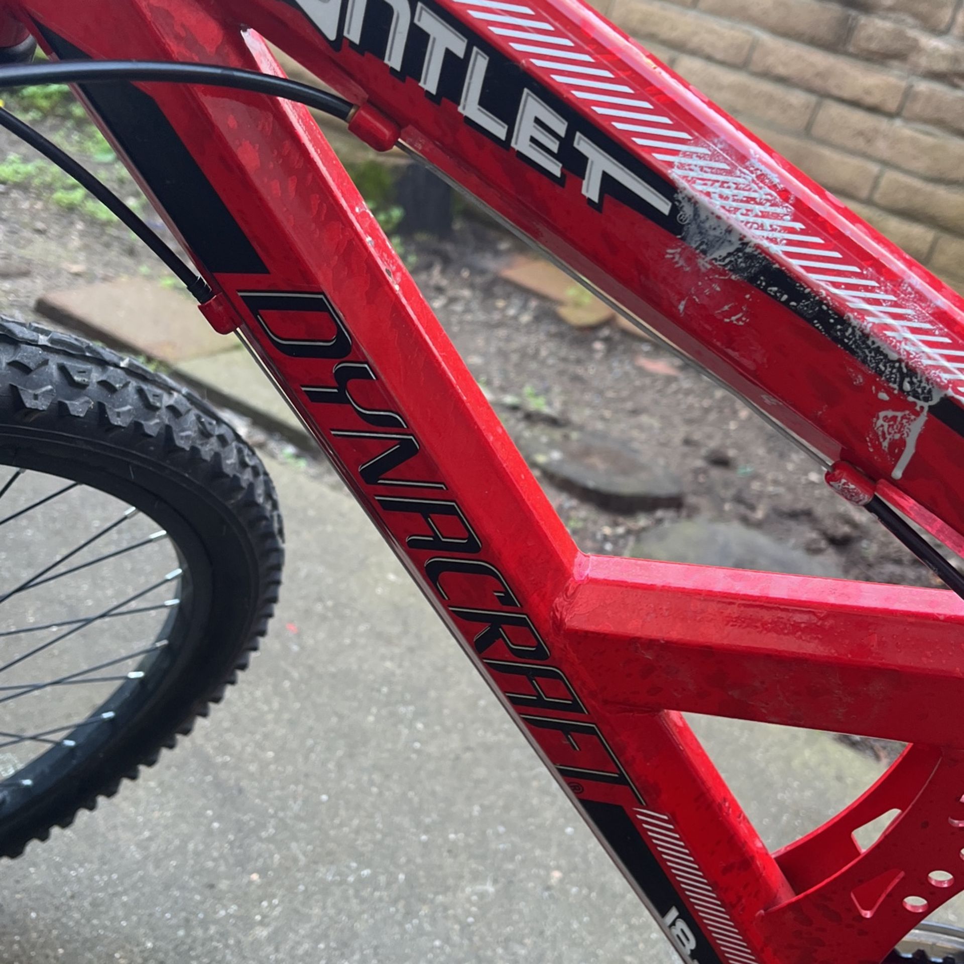 18 Speed Dynacraft Gauntlet Dual Suspension Mountain Bike