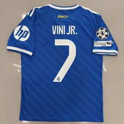 Vini jr soccer jersey real madrid 2025/26