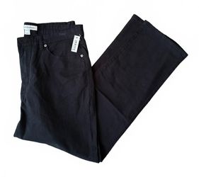 Amazon Essentials Men's Black Casual Chino Twill Pants Size 36 x 31 Streetwear