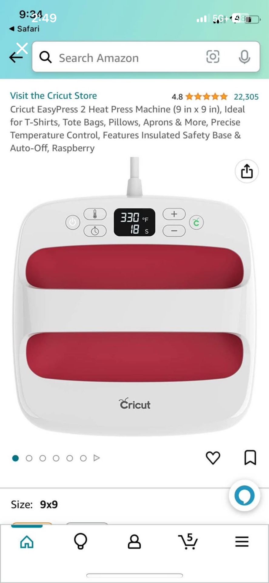 Crickut Easy Press