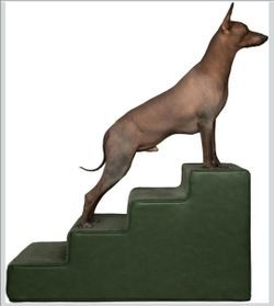 Noah & Paw Dog Stairs, Dog Ramp for Bed (20" Extra Wide) Pet Stairs for High Bed, Design to Fit Small and Large Breeds, Durable 5 Pet Steps for Couch 
