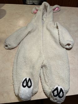 Halloween Sheep Costume 12-24 months (nice and warm😊)