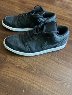 Air Jordan 1 Low SE 'Black Elephant'