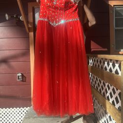 Red Wedding Dress 