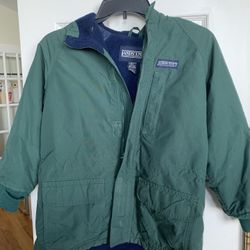 Kid’s Lands’ End Hooded Coat