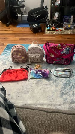 Girls Assorted Stylish Bags And Backpacks