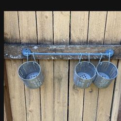 Unique Hanging Strawberry Planter With Plants