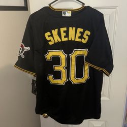 Nike skenes Pittsburgh Pirates black jersey size L