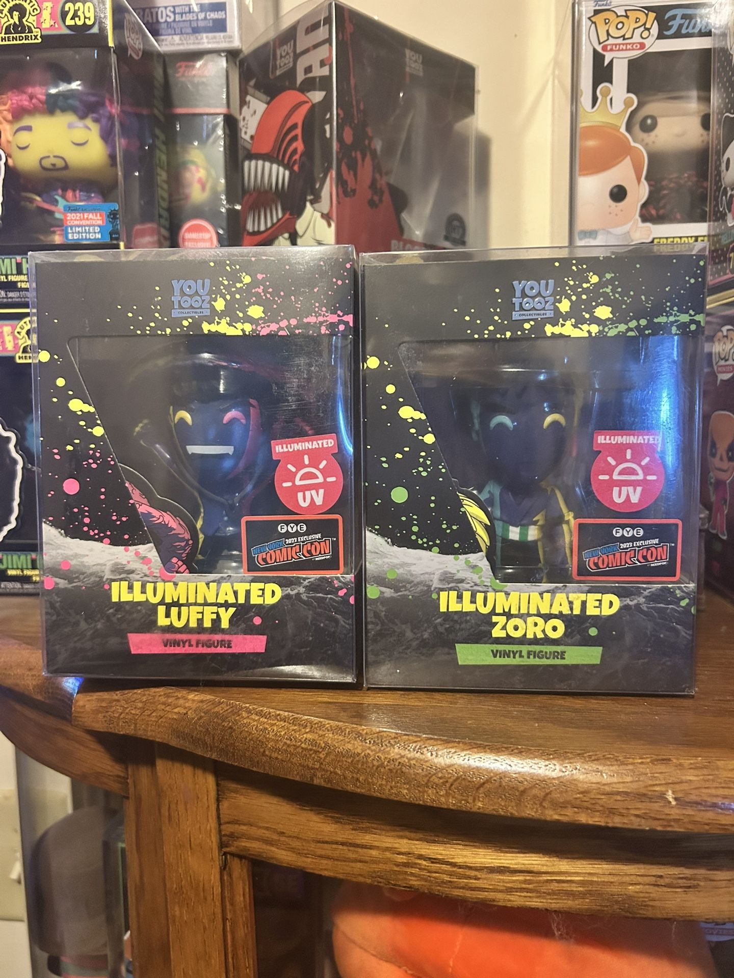 Youtooz One Piece (Illuminated Luffy & Zoro)