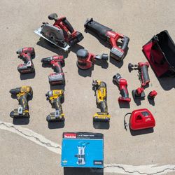Power Tool With Batteries 